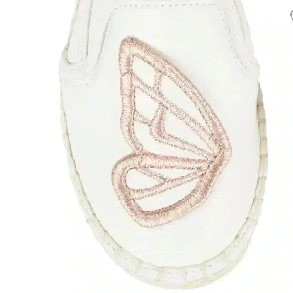 NWT SOPHIA WEBSTER MINI Girls Butterfly Espadrille Flat 32 EU / 1 US